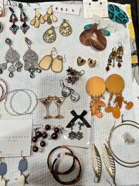 60+ pairs of earrings bundle